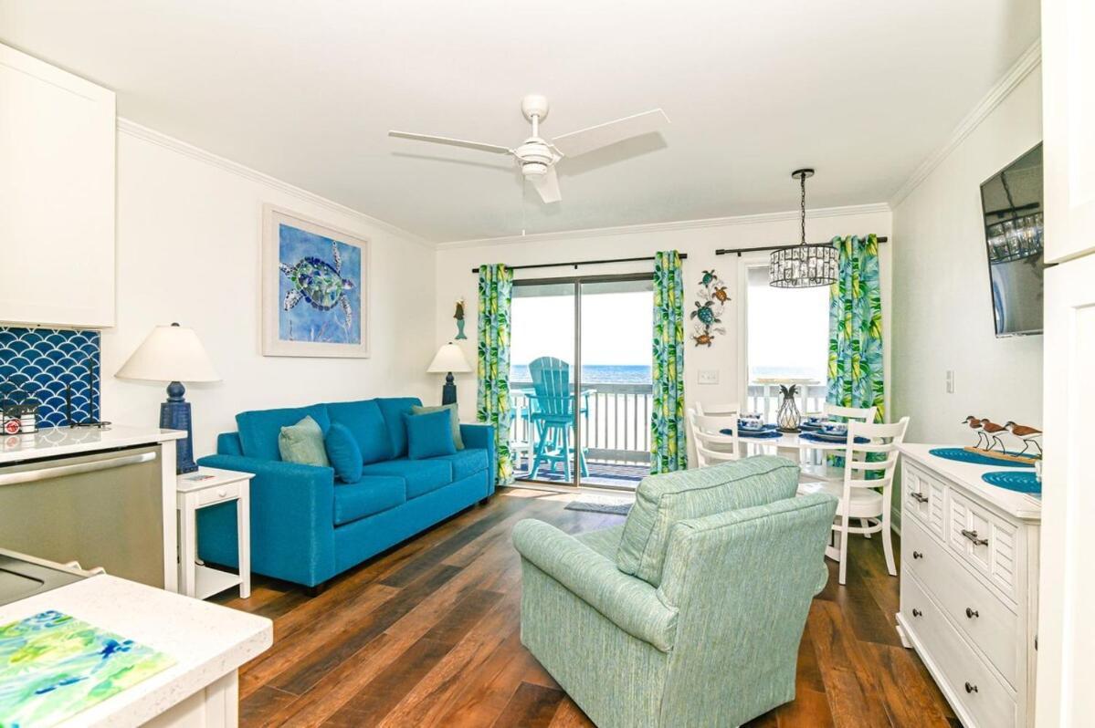 The Salty Turtle All New Modern Oceanfront Condo W Pool Myrtle Beach Eksteriør bilde